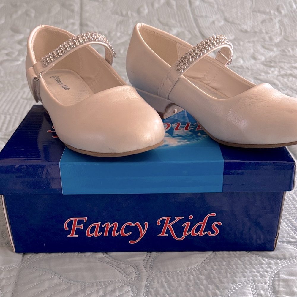 Kids Fancy Ivory Shoes